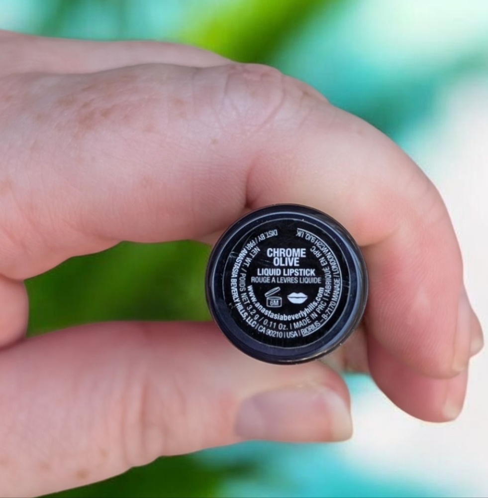 Anastasia Beverly Hills Liquid Lipstick-Chrome Olive (New) - Picture 3 of 3